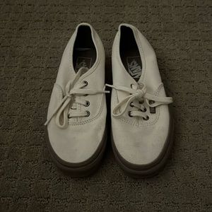 Vans women’s size 6, cream